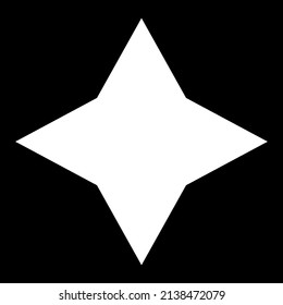 Star symbol, star icon vector