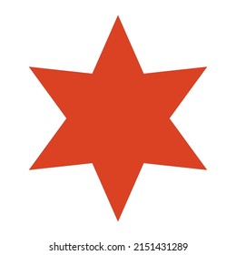 Star symbol, star icon vector
