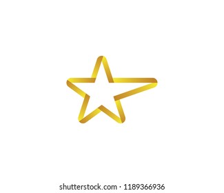 Star symbol illustration