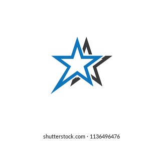 Star symbol illustration design