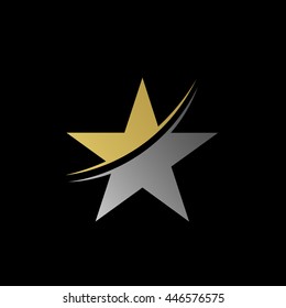 Star symbol logo. Award sign. Luxury symbol. Vector illustration