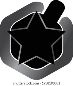 Star Symbol Logo Design Vector