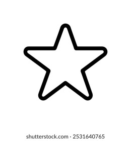 Star Symbol for Rating, Achievement, and Favorites in Digital and Physical Contexts