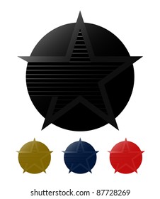 Star symbol that indicates excellence