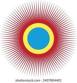 star symbol vector abstract design