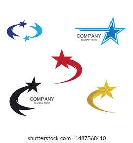 Star symbol vector icon illustration