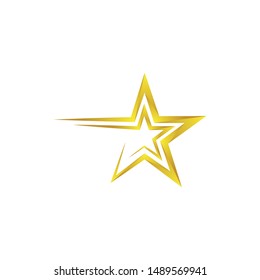Star symbol vector icon illustration