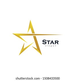 Star symbol vector icon illustration