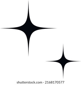 Star symbol vector icon. Magic occult witchcraft art.