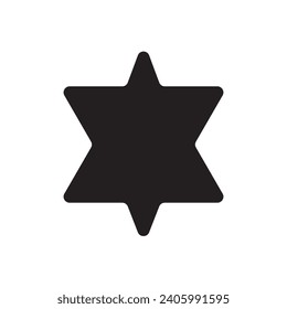 Sternzeichen, Vektorsymbol der Sternform