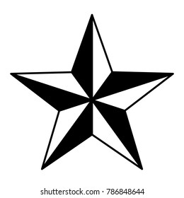 star symbol vector star icon star shape illustration
