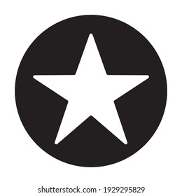 Star symbol, web and computer icon