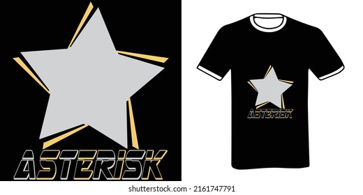 Star t shirt design vector files
