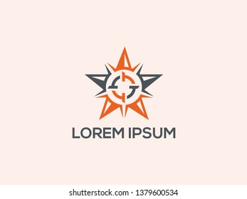 Star Target logo, vector, template
