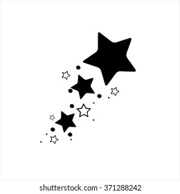 Star Tattoo Stock Vector (Royalty Free) 371288242