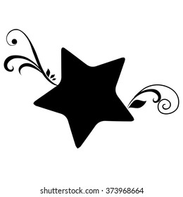 Tattoo Star Stock Vector (Royalty Free) 373968679