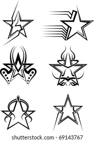 Star Tattoo Set