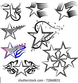 Star Tattoo Set