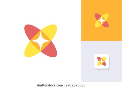 star technology logo design illustration vector template