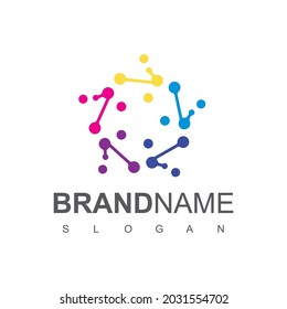 Star Technology Logo Design Template