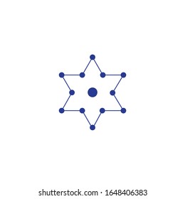 Star technology logo on white background