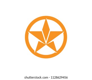 Star template vector icon illustration design
