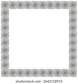 Star texture frame. Grey border form. Vector empty shape. Soft abstract background.