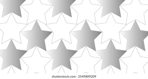 Star texture with many shapes for concept.