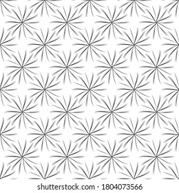 star. Thin rays and lines radiate from the center. Vector illustration. Design element for a logo, signboard dynamic style speed of movement of lines from the middle. repeated