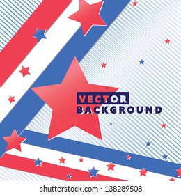 Star three color background