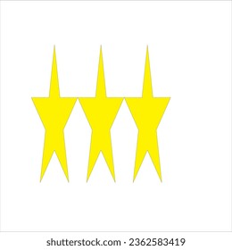 star three object logo award