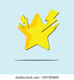 Estrellas con chispa de perno
