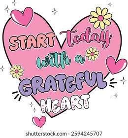 star today grateful heart love