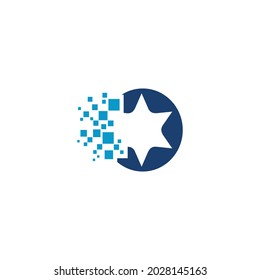 Star Transformation Vector Logo Template