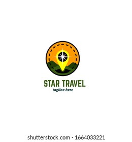 Star Travel Logo Template for your team