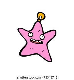 star tree decoration cartoon