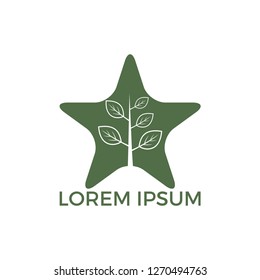 Star Tree logo design.