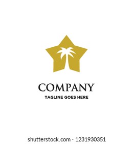 star tree logo icon vector
