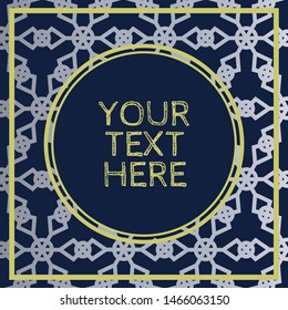 star trellis fretwork inspired design