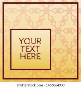 star trellis fretwork inspired design