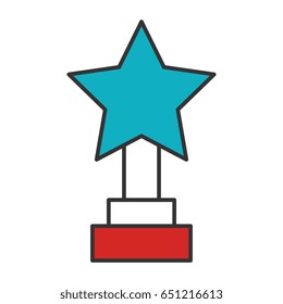 star trophy award icon