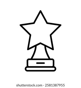 Star Trophy icon color editable