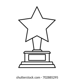 star trophy icon image