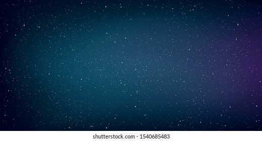 Star universe background, Stardust in deep universe, Milky way galaxy, The night with nebula in the cosmos, Vector Illustration.