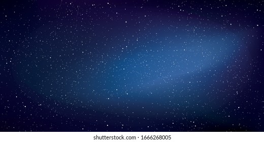 Star universe background, Stardust in deep universe, Milky way galaxy, Vector Illustration.