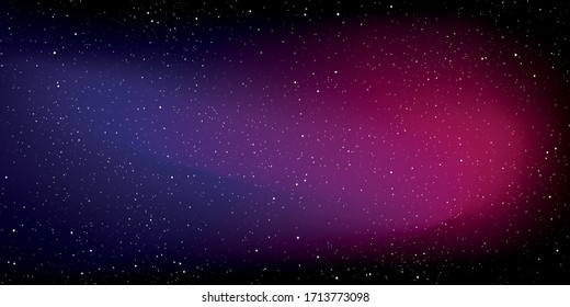 Star universe background, Stardust in deep universe, Milky way galaxy, Vector Illustration.