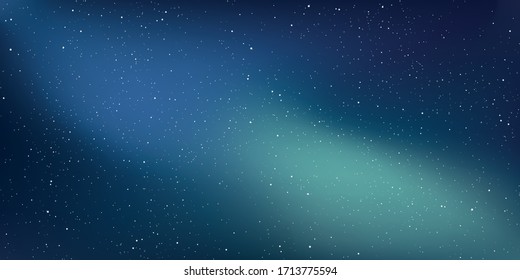 Star universe background, Stardust in deep universe, Milky way galaxy, The night with nebula in the cosmos, Vector Illustration.