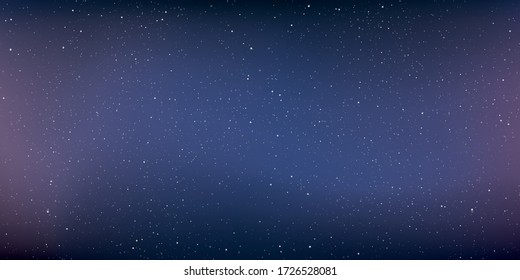 Star universe background, Stardust in deep universe, Milky way galaxy, The night with nebula in the cosmos, Vector Illustration.