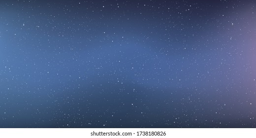 Star universe background, Stardust in deep universe, Milky way galaxy, The night with nebula in the cosmos, Vector Illustration.