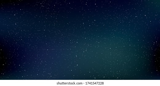 Star universe background, Stardust in deep universe, Milky way galaxy, The night with nebula in the cosmos, Vector Illustration.